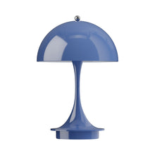 Load image into Gallery viewer, Panthella 160 LED Portable Table Lamp in Opaque Indigo (Polymer).
