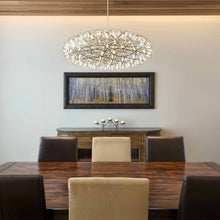 Load image into Gallery viewer, Raimond II Zafu LED Pendant Light in office.
