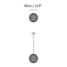 Load image into Gallery viewer, Raimond II LED Pendant Light - line drawing.
