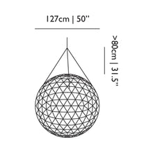 Load image into Gallery viewer, Raimond II LED Pendant Light - line drawing.
