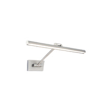 Load image into Gallery viewer, Reed LED Swing Arm Light in Brushed Nickel (Medium).
