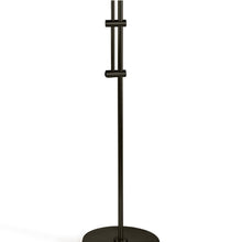 Load image into Gallery viewer, Arc Floor Lamp with Linen Shade in Detail.
