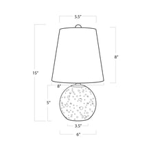 Load image into Gallery viewer, Bulle Table Lamp - line drawing.
