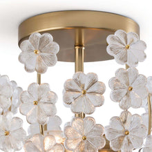 Load image into Gallery viewer, Charlotte Flush Mount Ceiling Light in Detail.
