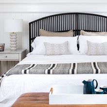 Load image into Gallery viewer, Coastal Living Nova Table Lamp in bedroom.
