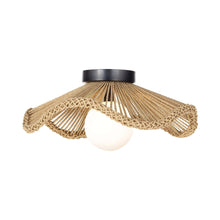 Load image into Gallery viewer, Coastal Living Provence Cafe Flush Mount Ceiling Light.
