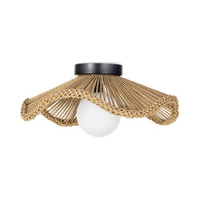 Load image into Gallery viewer, Coastal Living Provence Cafe Flush Mount Ceiling Light in Detail.

