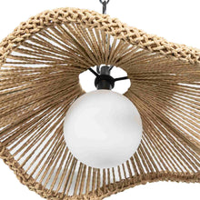 Load image into Gallery viewer, Coastal Living Provence Cafe Pendant Light in Detail.
