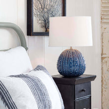 Load image into Gallery viewer, Coastal Living Sanibel Table Lamp in bedroom.
