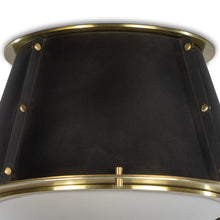 Load image into Gallery viewer, French Flush Mount Ceiling Light in Detail.
