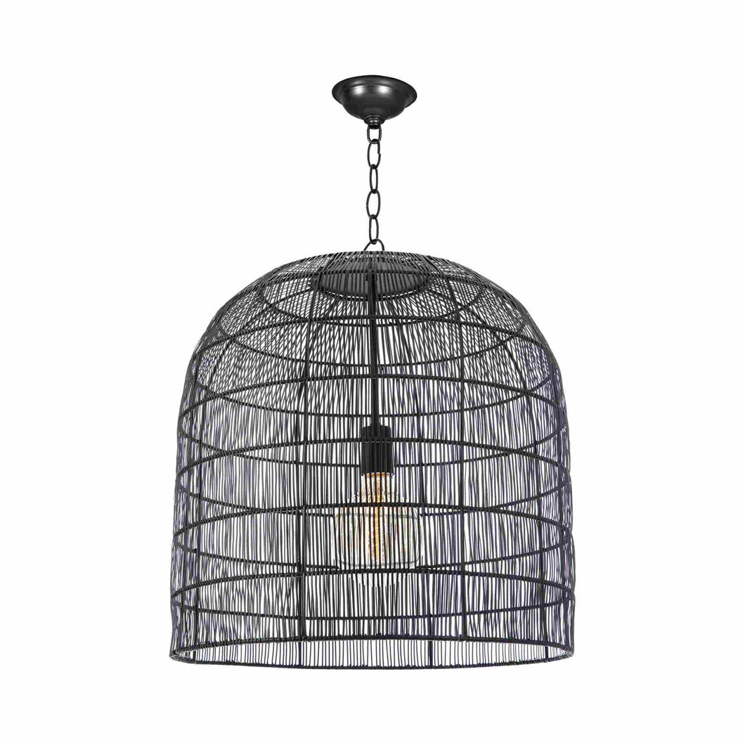 Fresco Pendant Light in Black.