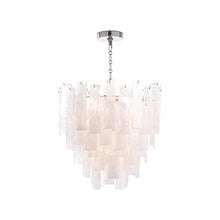 Load image into Gallery viewer, Glacier Chandelier in Polished Nickel (Small).
