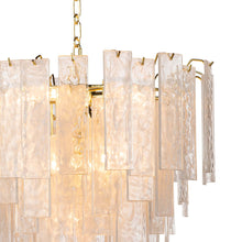 Load image into Gallery viewer, Glacier Chandelier in Detail.
