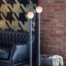 Load image into Gallery viewer, Happy Floor Lamp in living room.
