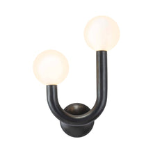 Load image into Gallery viewer, Happy Wall Light in Oil Rubbed Bronze (Left Side).
