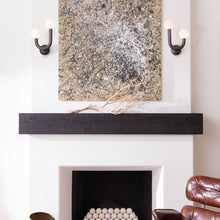 Load image into Gallery viewer, Happy Wall Light in living room.
