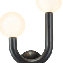 Load image into Gallery viewer, Happy Wall Light in Detail.
