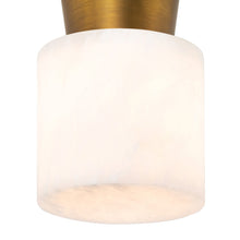 Load image into Gallery viewer, Hazel Flush Mount Ceiling Light in Detail.
