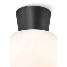 Load image into Gallery viewer, Hazel Flush Mount Ceiling Light in Detail.
