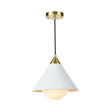 Load image into Gallery viewer, Hilton Pendant Light in White.
