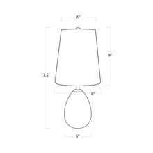 Load image into Gallery viewer, Jared Table Lamp - line drawing.
