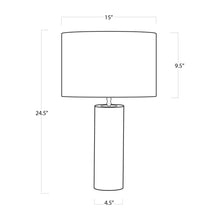 Load image into Gallery viewer, Juliet Table Lamp - line drawing.
