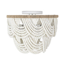 Load image into Gallery viewer, Lorelei Flush Mount Ceiling Light in living room.
