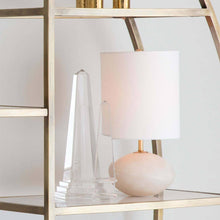 Load image into Gallery viewer, Mini Orb Table Lamp in Detail.
