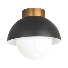 Load image into Gallery viewer, Montreux Flush Mount Ceiling Light in Oil Rubbed Bronze.
