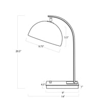 Load image into Gallery viewer, Otto Table Lamp - line drawing.
