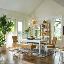 Load image into Gallery viewer, Poppy Chandelier in living room.
