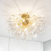 Load image into Gallery viewer, Poppy Flush Mount Ceiling Light in Detail.
