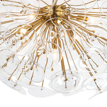 Load image into Gallery viewer, Poppy Flush Mount Ceiling Light in Detail.
