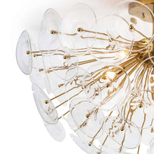 Load image into Gallery viewer, Poppy Flush Mount Ceiling Light in Detail.
