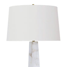 Load image into Gallery viewer, Quatrefoil Table Lamp in Detail.
