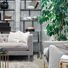 Load image into Gallery viewer, Raven Floor Lamp living room.

