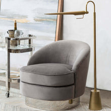 Load image into Gallery viewer, Raven Floor Lamp living room.

