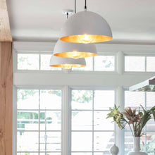 Load image into Gallery viewer, Sigmund Pendant Light in living room.
