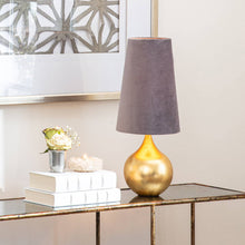 Load image into Gallery viewer, Southern Living Airel Table Lamp in living room.
