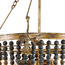 Load image into Gallery viewer, Southern Living Fabian Chandelier in Detail.
