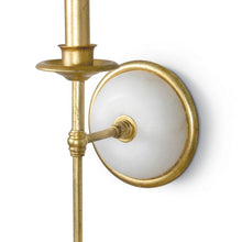 Load image into Gallery viewer, Southern Living Fisher Wall Light in Detail.
