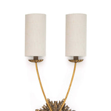 Load image into Gallery viewer, Southern Living Louis Wall Light in Detail.
