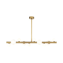 Load image into Gallery viewer, Styx Chandelier in Natural Brass.
