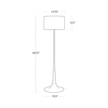 Load image into Gallery viewer, Trilogy Floor Lamp - line drawing.
