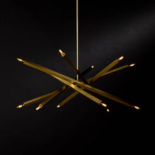 Load image into Gallery viewer, Viper Chandelier in Detail.
