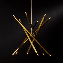 Load image into Gallery viewer, Viper Chandelier in Detail.
