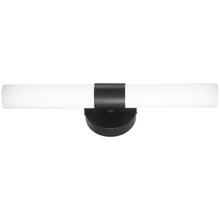 Load image into Gallery viewer, Saber II LED Bath Vanity Light in Coal.

