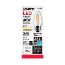 Load image into Gallery viewer, Edison Style Medium Base B Type LED Bulb in Detail.

