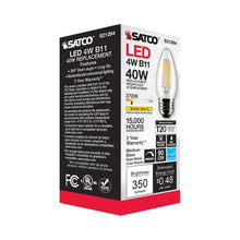 Load image into Gallery viewer, Edison Style Medium Base B Type LED Bulb in Detail.
