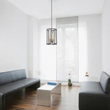 Load image into Gallery viewer, Edison Style Medium Base T Type LED Bulb in living room.

